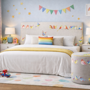 Cabecero Pajaritos 100 cm